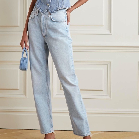 AGOLDE High-rise Straight-leg Vintage Jeans